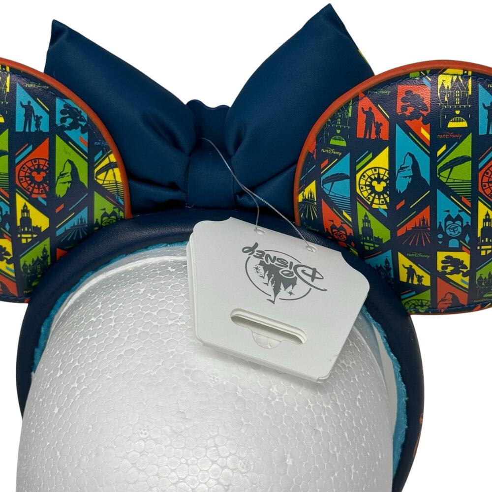 NWT Disney Marvel Disneyland Half Marathon Weekend 2025 Minnie Ears Headband - Picture 11 of 12